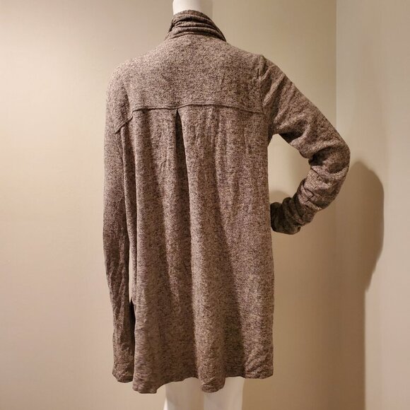 Saturday Sunday Anthropologie Gray Open Cardigan Sweater XS - Picture 5 of 5